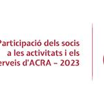 Informe de participació dels socis 2023